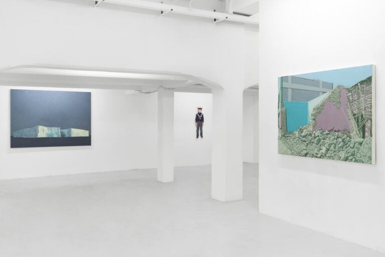 CRISTIANO DE GAETANO Presenze Silenziose, installation view at The Flat, Milano, 2025. Photo Sarah Indriolo, Courtesy The Flat - Massimo Carasi