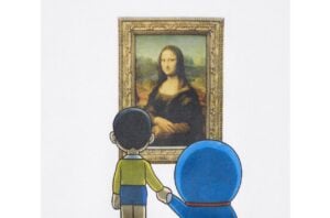 Doraemon incontra (anche) Leonardo da Vinci nella collezione di UNIQLO x Louvre