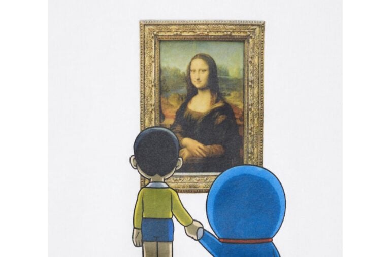 Doraemon incontra (anche) Leonardo da Vinci nella collezione di UNIQLO x Louvre