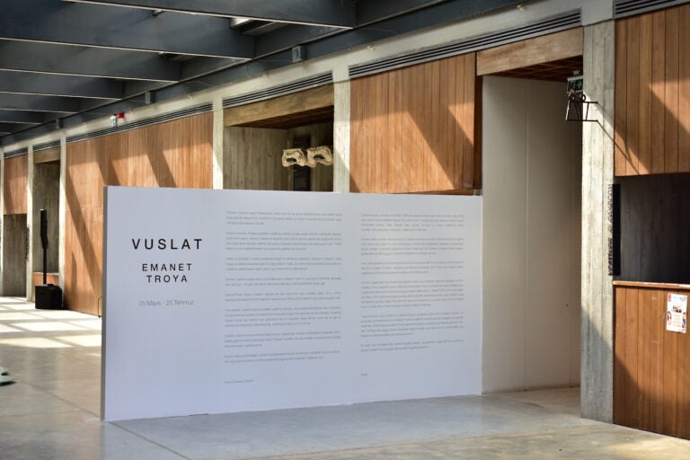 Exhibition view of Emanet/Troy by Vuslat (The Museum of Troy, Çanakkale, Turkey, May 24, 2025 – July 25, 2025) Photo Credit: Osman Çapalov
