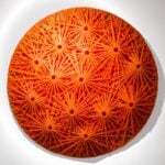 Emilio Cavallini, Orange - Linear Fractal, 2010