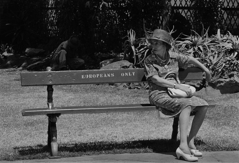 Ernest Cole For Whites Only: The infectious spread of apartheid into the smallest detail of daily living has made South Africa a land of signs, 1960s
© Ernest Cole Family Trust