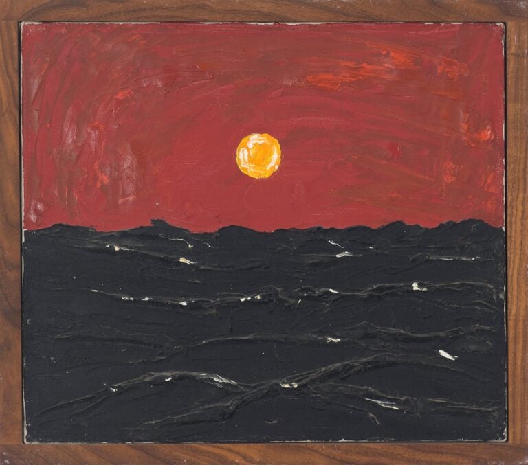 Forrest Bess (1911-1977), Seascape with Sun, 1947 © Museum of Contemporary Art Chicago. Photo Museum of Contemporary Art Chicago