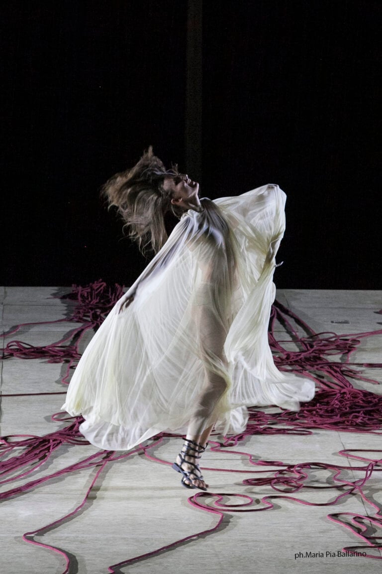 Giulia Quacqueri (Pace), Foto Maria Pia Ballarino, Teatro Greco di Siracursa, Fondazione INDA