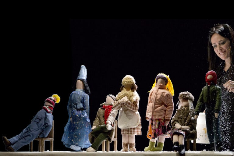 Giuliana Musso, Gaia Nanni - La notte dei bambini ph Paolo Caivano