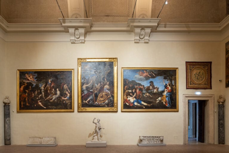 gnaa250203967 Lo storico riallestimento del Salone Pietro da Cortona a Palazzo Barberini a Roma