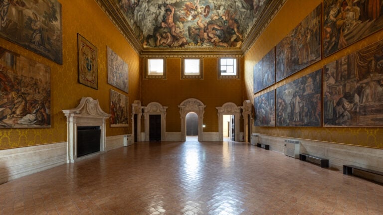 gnaa250203980 Lo storico riallestimento del Salone Pietro da Cortona a Palazzo Barberini a Roma