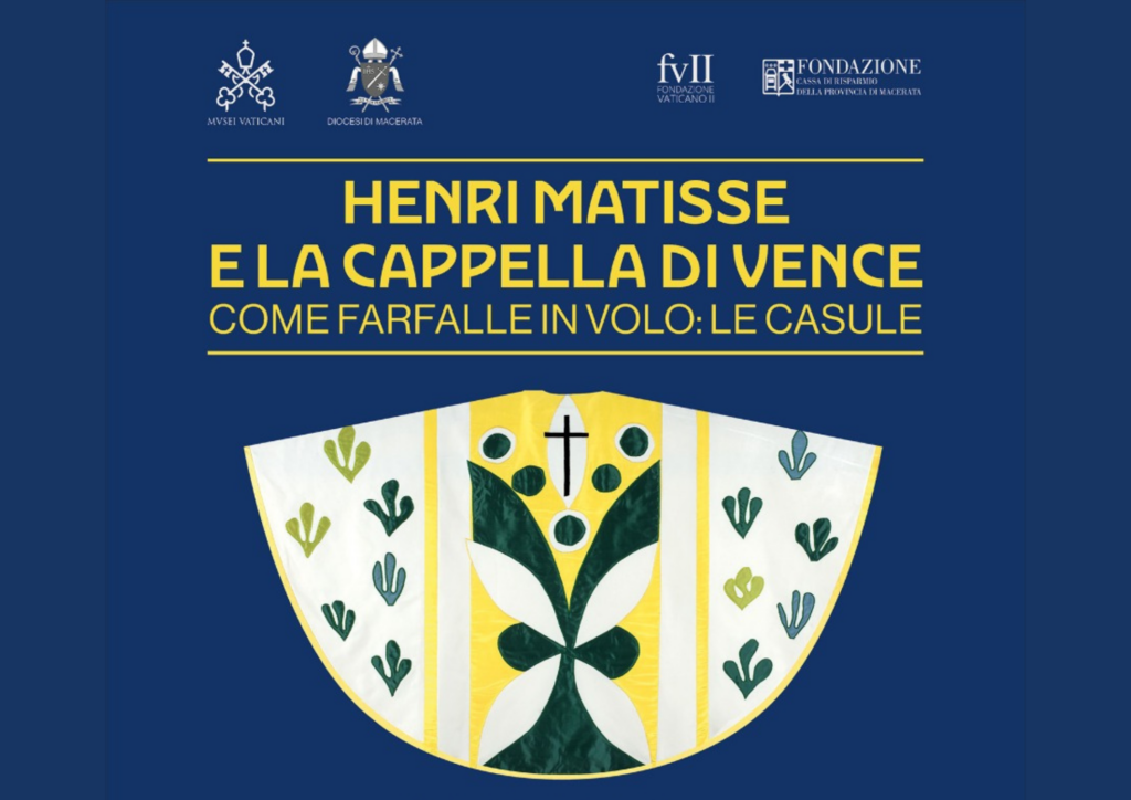 Henri Matisse e la Cappella di Vence – come farfalle in volo: le casule