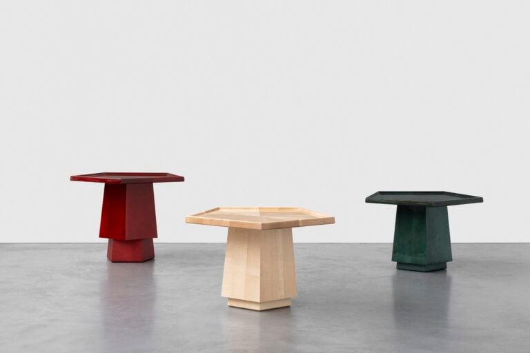 herzog de meuron duo iuga table c pierre marie giraud A Basilea debutta una nuova fiera di design dentro una straordinaria chiesa sconsacrata