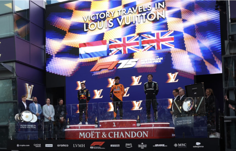 I marchi di Lvmh in evidenza al gran premio d'Australia @lvmh