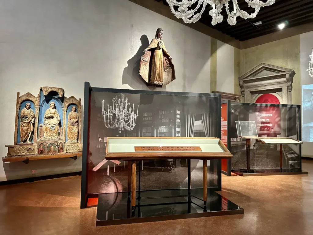 Il Correr di Carlo Scarpa, installation view, Museo Correr, Venezia, 2025