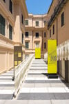 Il percorso di visita al cantiere di Palazzo San Felice. Photo Agnese Sbaffi, Ministero della Cultura