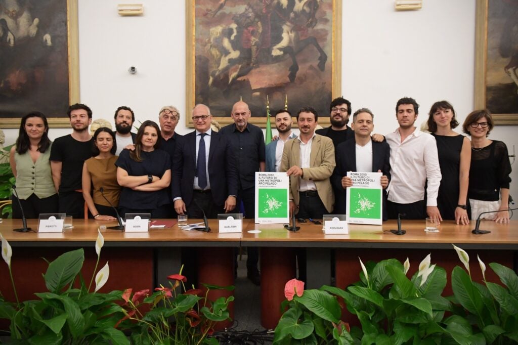 Presentazione degli esiti del Laboratorio ROMA 2050 - Il Futuro di una Metropoli Arcipelago. Roma, Sala della Protomoteca, 23 giugno 2025. Photo Roma Capitale