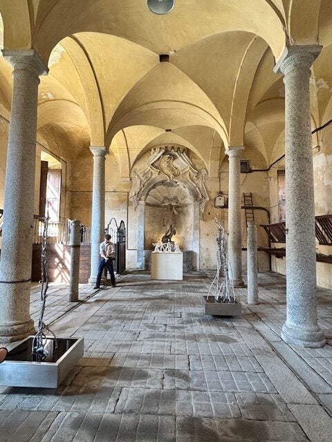 Villa Arconati, Dentro e Fuori – Arte & Natura, Installation view, Foto di Nicola Davide Angerame