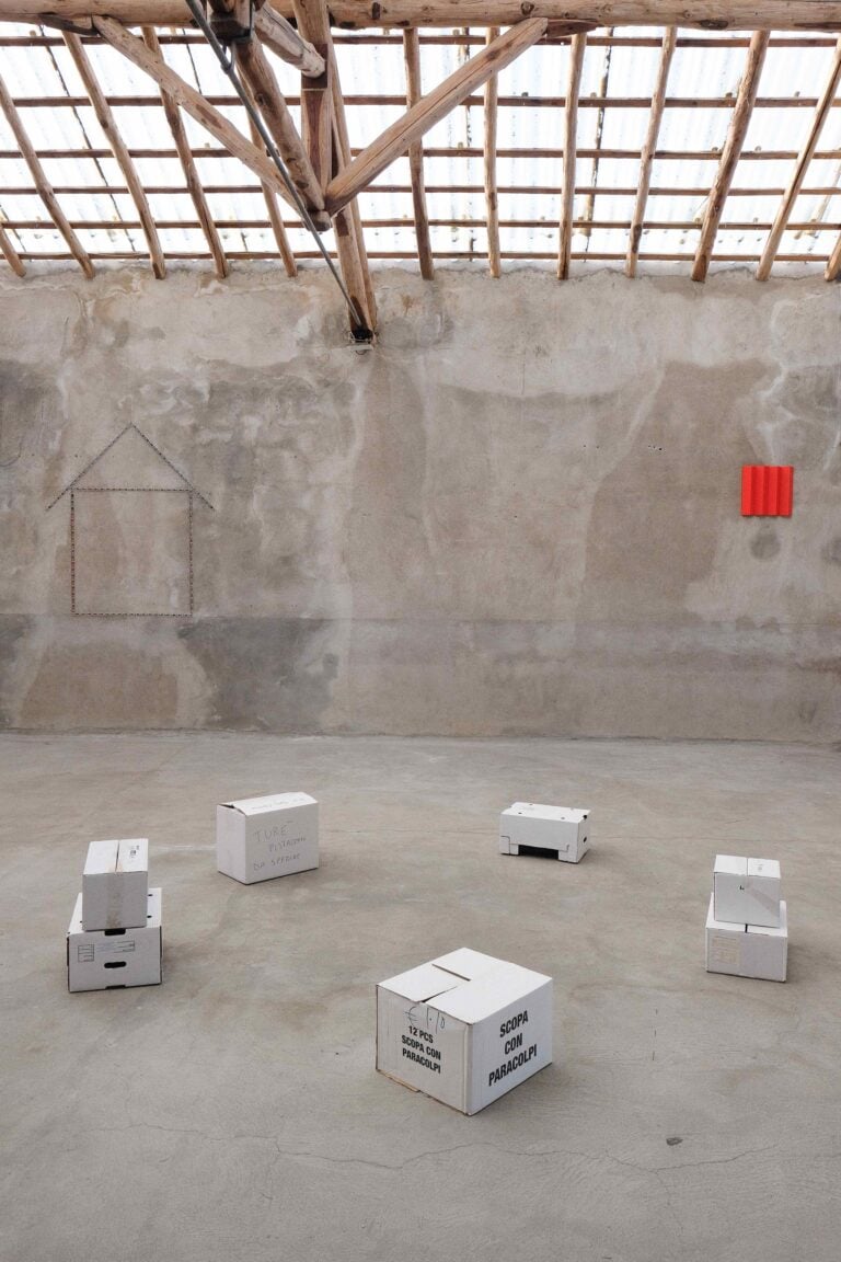 Installation View, Hanna Burkart. Temporary Like Forever, SARP Gallery, 2025. Photo Hanna Burkart Studio. Courtesy SARP Gallery