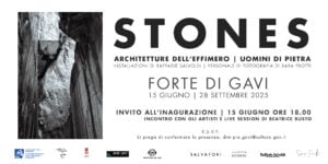 Stones. Architetture dell’effimero | Uomini di pietra