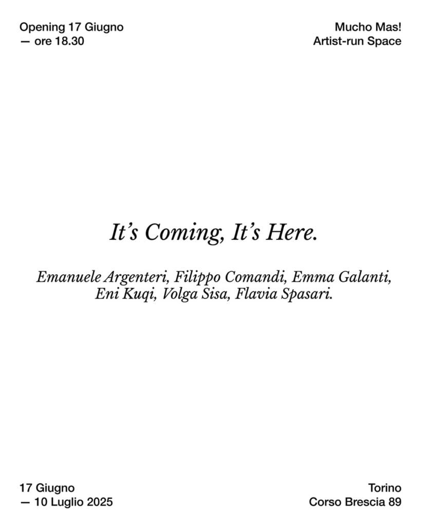 It’s Coming it’s Here