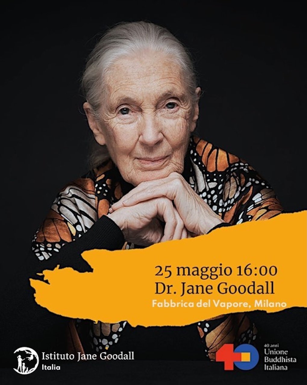 Jane Goodall a Milano