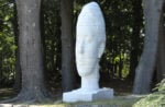 Jaume Plensa, Ronzio, 2011, marmo e piombo