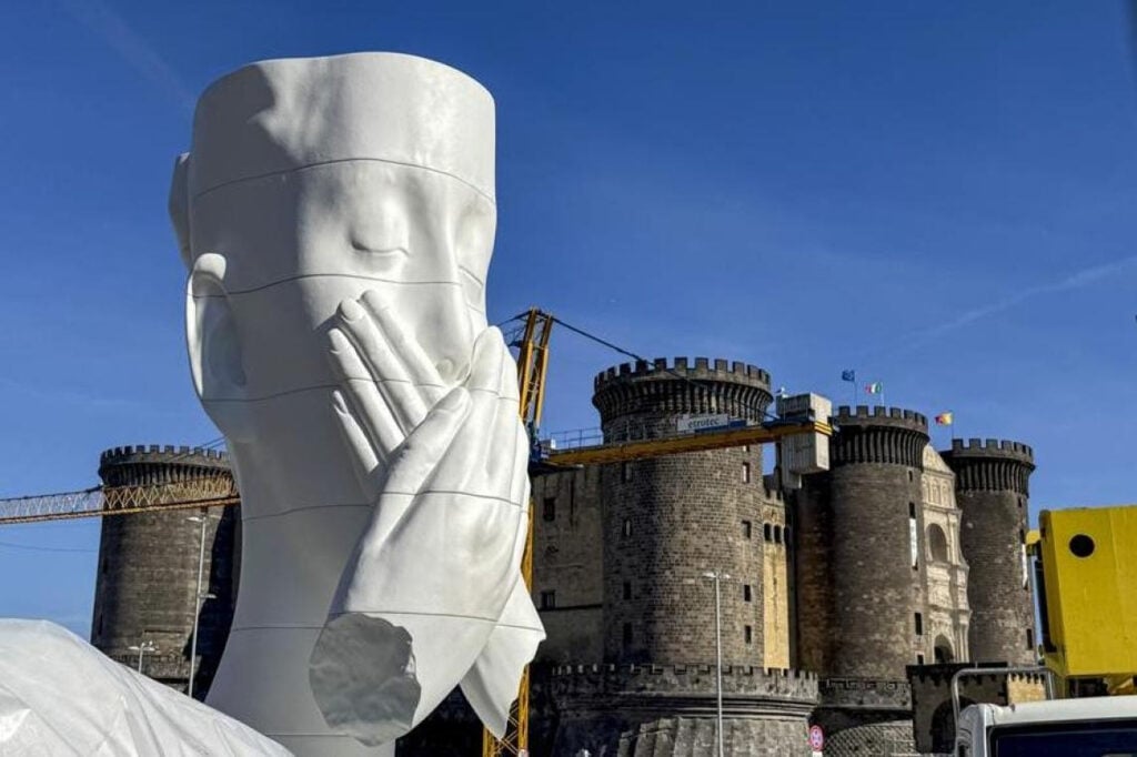 Jaume Plensa, Silent Hortense, 2025, Napoli