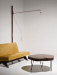 jean prouve potence croismare table basse tronc pierre jeanneret banc compas bas c laffanour galerie downtown paris A Basilea debutta una nuova fiera di design dentro una straordinaria chiesa sconsacrata