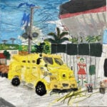 John Rivas, Big Body Benz Overseas, 2025, Courtesy The Artist & Kates-Ferri Projects, New York