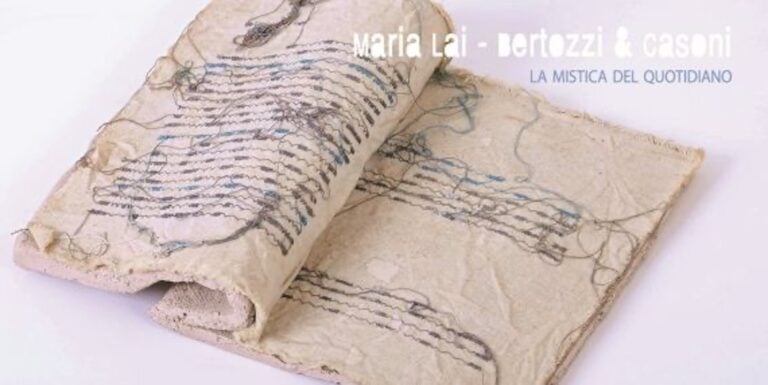 La mistica del quotidiano. Maria Lai e Bertozzi & Casoni, installation view at MLB Gallery, Ferrara, 2025. Courtesy MLB Gallery
