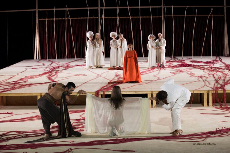 La pace con gli ambasciatori, Foto Maria Pia Ballarino, Teatro Greco di Siracursa, Fondazione INDA
