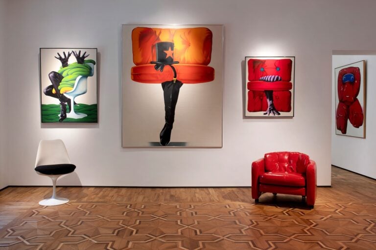 La seduzione delle forme. Umberto MAriani - Oggetti Allarmanti, installation view at BKV Fine Art, Milano, 2025. Photo Maria Parmigiani