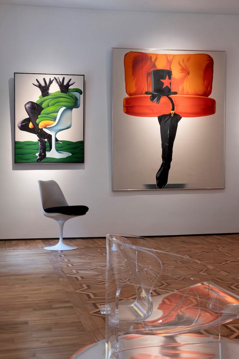 La seduzione delle forme. Umberto MAriani - Oggetti Allarmanti, installation view at BKV Fine Art, Milano, 2025. Photo Maria Parmigiani