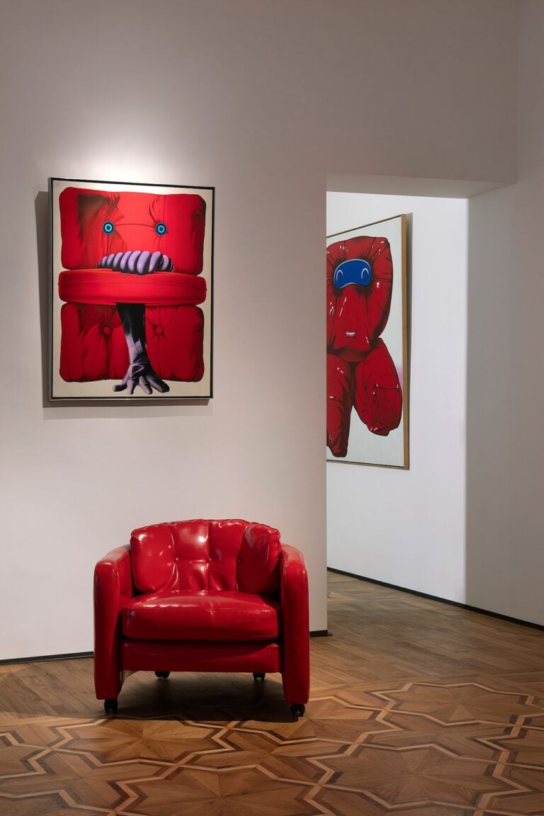La seduzione delle forme. Umberto MAriani - Oggetti Allarmanti, installation view at BKV Fine Art, Milano, 2025. Photo Maria Parmigiani