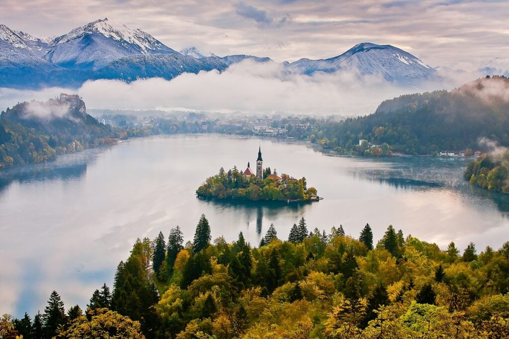 Lago di Bled. Photo Franci Ferjan