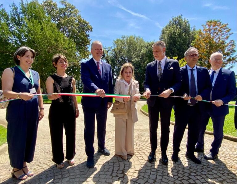 L'inaugurazione del Giardino dei Principi con Eike Schmidt e Alessandro Giuli