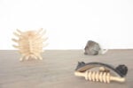lorenzo ramos tanatosi sol faux seira legno di betulla intagliato ferro battuto stampa 3d legno di recupero 40 x 20 x 20 cm 30 x 30 x 15 cm 40 x 15 x 50 cm 2022 ReA! Art Fair torna a Milano in una sede rinnovata e con tanti eventi