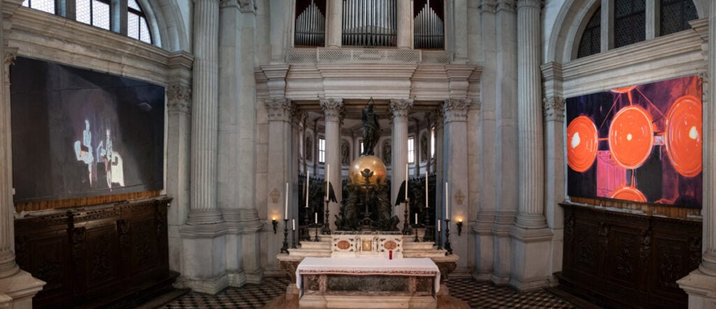 Luc Tuymans nella Basilica di San Giorgio Maggiore, Venezia