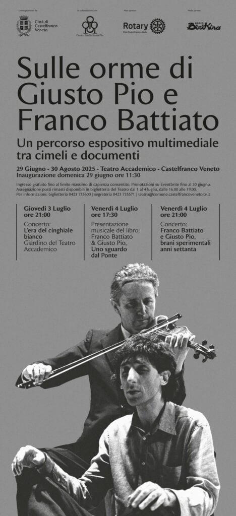 Sulle orme di Franco Battiato e Giusto Pio