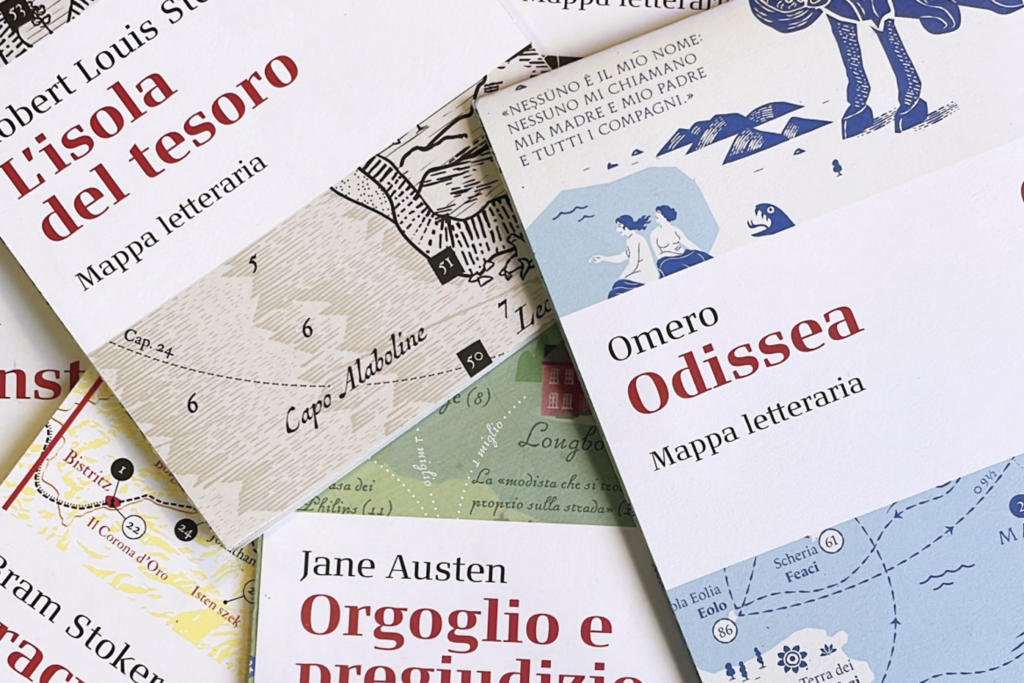 Viaggiare nella letteratura. Le mappe illustrate del Saggiatore ci portano nei luoghi dei classici