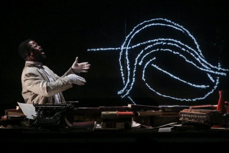 mayakovsky2 1200x800 1 I diorami performativi del grande artista William Kentridge arrivano alla Fondazione Carla Fendi di Spoleto