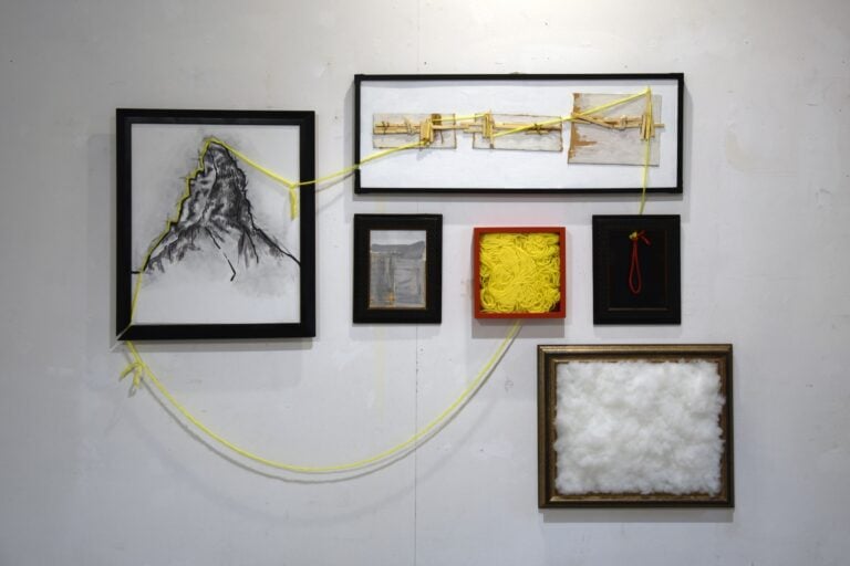 Michelangelo Jr Gandini, Sei esercizi di sopravvivenza, installation view, Vigevano, 2025