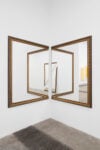 Michelangelo Pistoletto - Division and multiplication of the mirror 1975-2023, gilded frame mirror, 170 x 130 cm each. Photo- Dong Lin