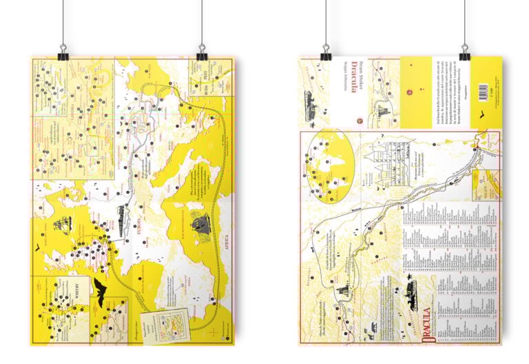 Mockup mappe letterarie. Dracula