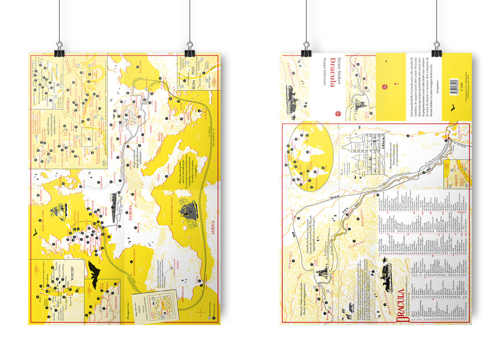 Mockup mappe letterarie. Dracula