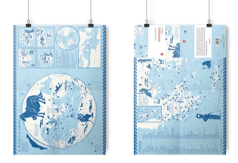 Mockup mappe letterarie. L'Odissea