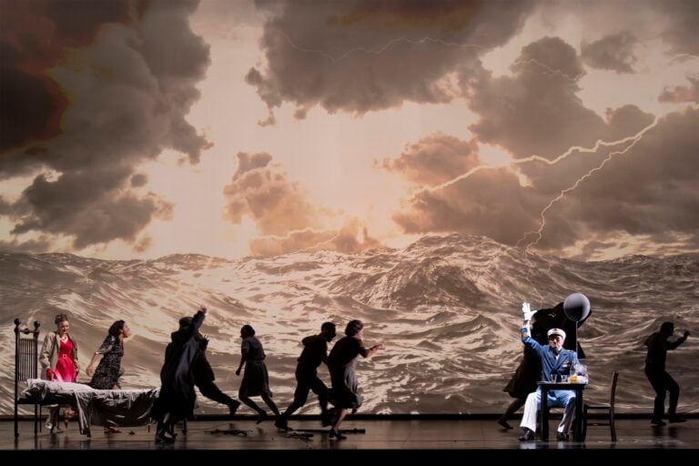 Monteverdi Festival, Cremona, Il ritorno di Ulisse in patria al Teatro Ponchielli, Il mare in tempesta, Ph Lorenzo Gorini