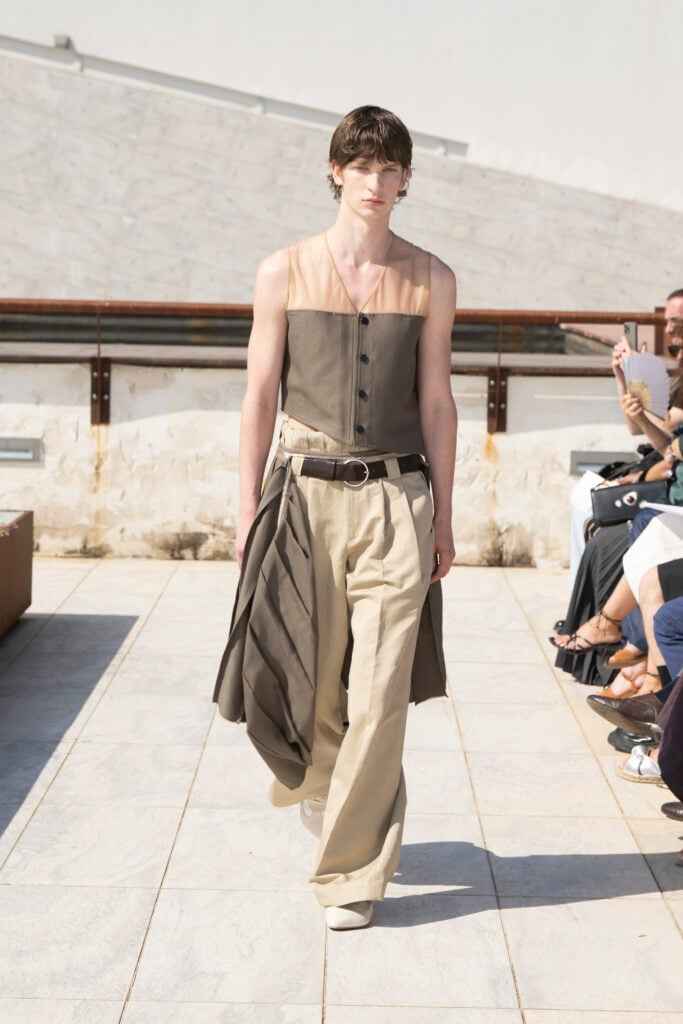Niccolò Pasqualetti a Pitti Uomo 2025