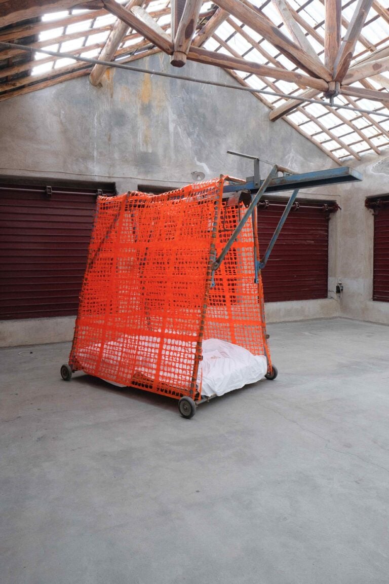 Open Shelter, 2025. On view in Hanna Burkart. Temporary Like Forever, SARP Gallery, 2025. Photo Hanna Burkart Studio. Courtesy SARP Gallery