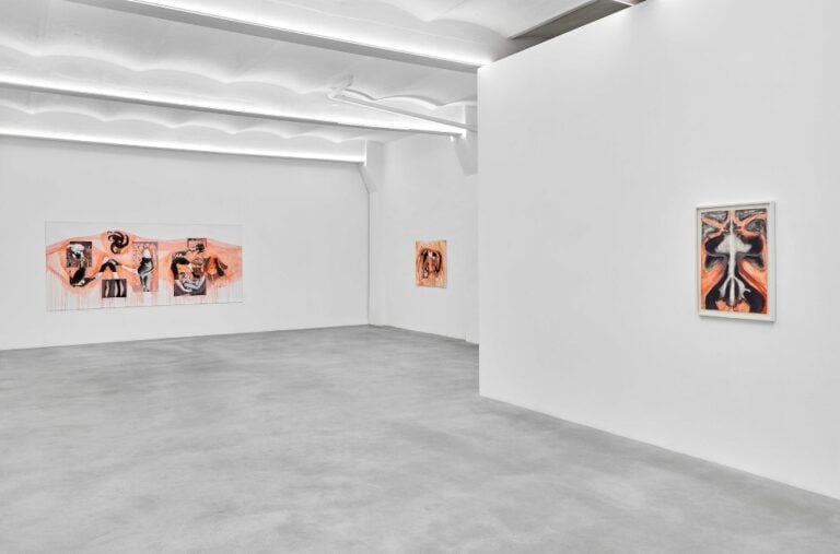 Özlem Altin, holding containing, 2025, installation view at SpazioA, Pistoia. Courtesy SpazioA