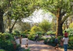 The design concept features gardens – dedicated to the Commonwealth and the communities of the United Kingdom – to create spaces for reflection and coming together.