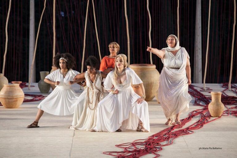 Cristina Parku, Marta Pizzigallo, Beatrice Verzotti, Didi Garbaccio Bogin, FFoto Maria Pia Ballarino, Lisistrata, Fondazione INDA