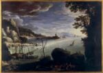 paul bril veduta marina 1611 pinacoteca ambrosiana milano Riallestita la splendida sala fiamminga dell’Ambrosiana di Milano. A 4 secoli dalla morte di Jan Brueghel il Vecchio 